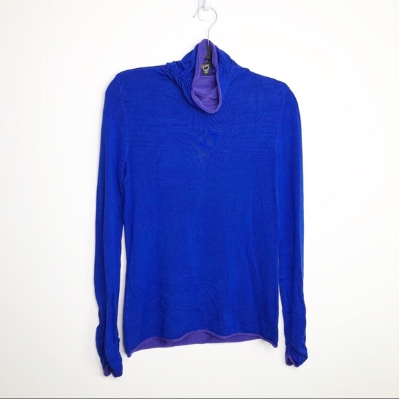 𝅺CUPIO cobalt blue turtleneck sweater - Picture 8 of 8